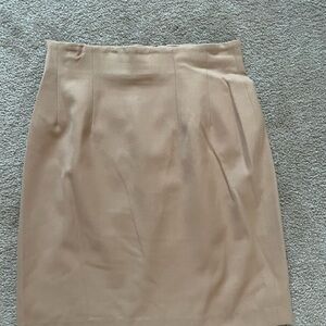 Elegant Tan Women's Skirt